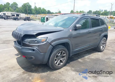 2020 Jeep Cherokee Trailhawk 4X4 из США, поврежденный, VIN 1C4PJMBX5LD530720